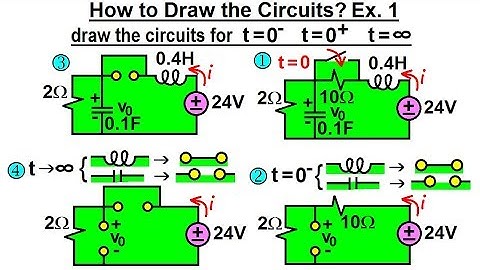 Electrical Engineering: Ch 9: 2nd Order Circuits (6 of 76) How to Draw the Circuit: Ex 1