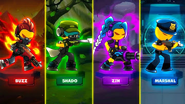 Stickman vs Zombie: Dark War - Tutorial - Gameplay Walkthrough Part 1 ( ANDROID / iOS )