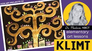 Klimt Tree of Life Art Project Overview & Art Lesson Teaching Tips