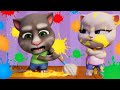 Talking Tom ⭐   Talking Tom  EM VIVO ⭐  Desenhos Animados Engraçados Para Crianças