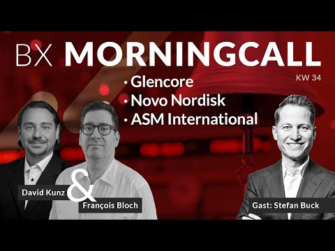 Aktien aktuell im Fokus: Glencore, ASM International & Novo Nordisk – heute mit Gast: Stefan Buck