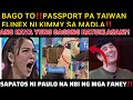 BAGO TO‼️ SAPATOS NI PAULO NA NBI NG FANS‼️PASSPORT PA TAIWAN FLINEX NI KIMMY SA MADLA‼️