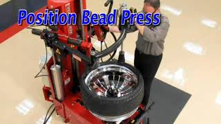 Auto34S Tyre Changer In Action
