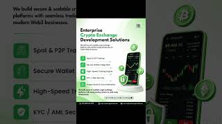 We build enterprise grade crypto exchange platform for modern Web3 businesses.
