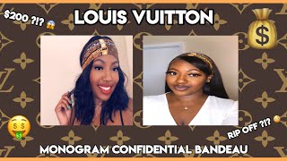 LOUIS VUITTON MONOGRAM CONFIDENTIAL BANDEAU UNBOXING/Must have Item and how  to keep it like new/Cari 