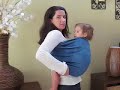 Sakura Bloom baby sling :: How to do a Back Carry