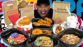 IHOP Cereal Pancakes KFC Donut Sandwich Other NEW Fast Food Menu Food