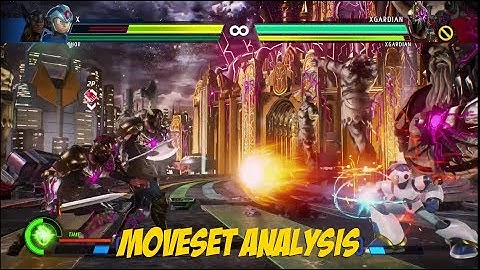 Mega Man X Full Moveset Analysis - Marvel vs Capcom Infinite Demo