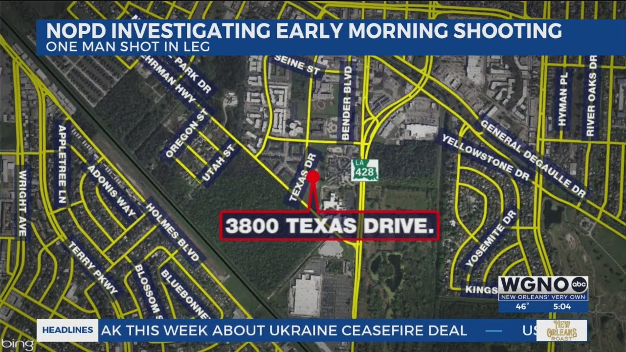 New Orleans police investigate separate Monday morning shootings - YouTube