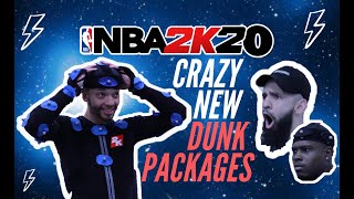 NEW DUNKS in NBA 2K20!! Behind the scenes of the motion capture for some of the new dunk packages