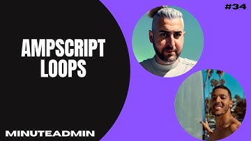 Marketing Cloud Study Session #34 | Learn AMPscript FOR loops and more! 🤖💻