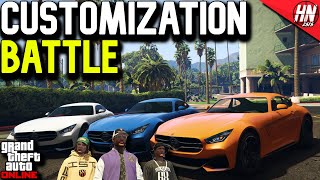 Benefactor Schlagen GT Customization Battle ft. @gtanpc @twingoplaysgames​