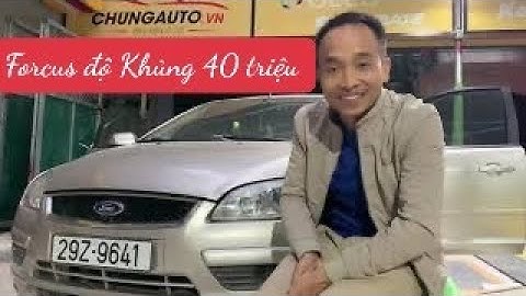 Ford Focus Độ Màn android liền 360 - Độ Đèn ô tô - Độ full đồ 40 triệu