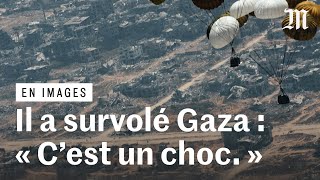 Gaza : embarqué dans un avion de parachutage humanitaire