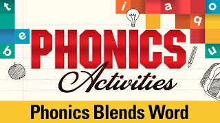 phonics blends word phonics activities for beginners learn phonics sounds