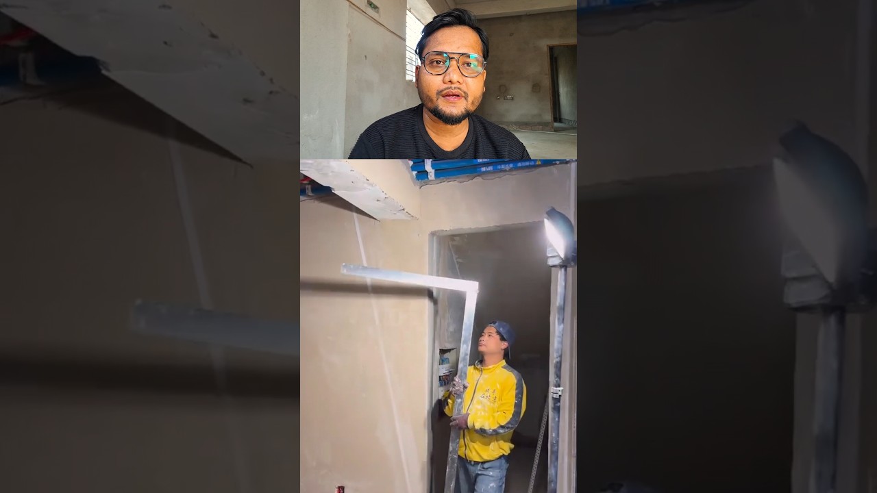 itna finishing wall plaster jo ek Bal bhi ghus nahin Sakta 