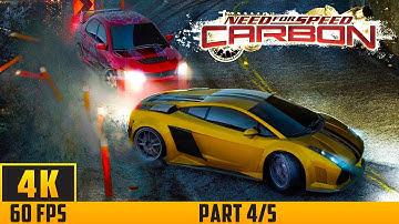 Need for Speed: Carbon - Walkthrough Game - Part 4/5 (4K 60FPS) No Commentary