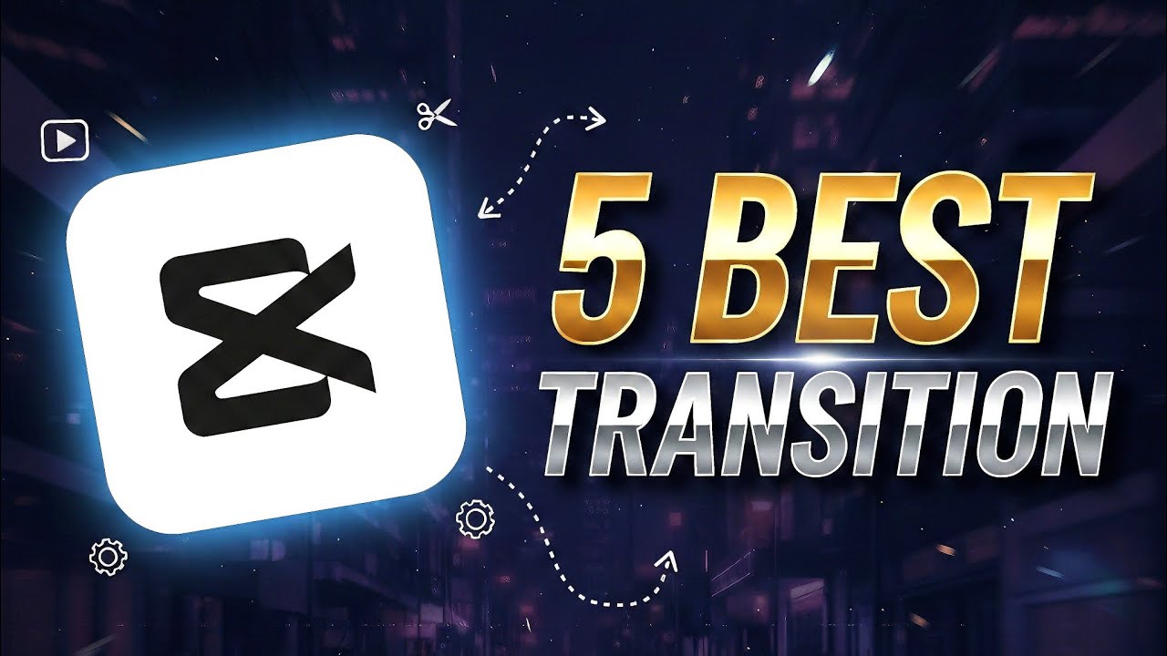 5 Best Transition In Capcut 🔥 | CapcutTransition Tutorial #capcut - YouTube