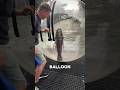 Walking on Water Balloons 🎈😱~working art skillwood / hand crafts / #shorts #trending #viral #balloon