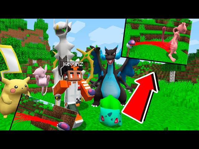 Evolui O POKEMON KARTANA NO MINECRAFT #25 100 DIAS NO PIXELMON