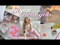 New year reset 2024  healthy habits cleaning  new year prep