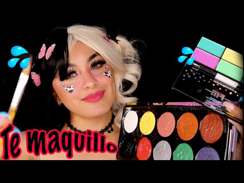 Te PINTO como 💦 ¡DRACULAURA! 👄 Babita & Mouth Sounds 😱 I ASMR en ESPAÑOL I Ges ASMR