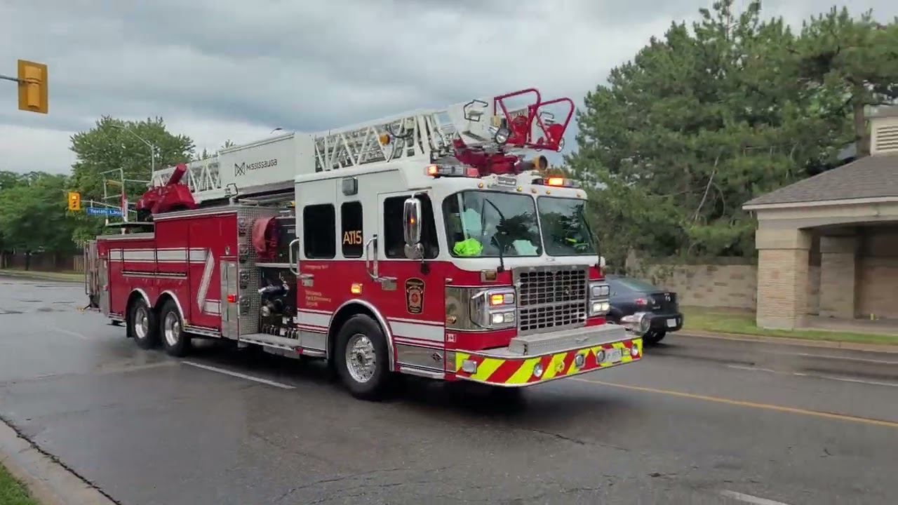 Mississauga Fire Aerial 115 YouTube