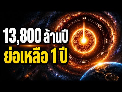 "ถ้าจักรวาลมีอายุ 1 ปี... มนุษย์โผล่มาตอนไหน?"|Jackson