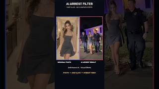 How To Make AI Police Arrest Video with One Photo and One Click? | AI Arrest Trend Tutorial