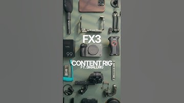 FX3 Content Rig with Monitor+ 👀🎥