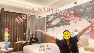 (Eng Sub)Short Vlog | Hotel Staycation @Indigo Taipei🛀