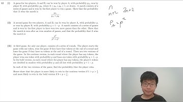 Worked Solution to STEP 2 2021 Question 12 (Another Probability Question)