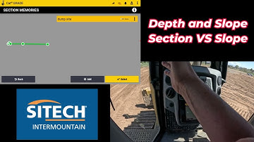 Earthworks Depth and Slope   Sections vs Slope   Dozer