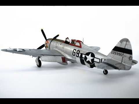 HMホビーマスターP-47 Thunderbolt Razorback 1:48 P-47D Thunderbolt 1:48 Diecast Model - Hobby Master HM