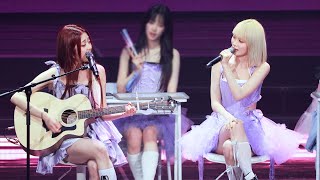 240511 르세라핌 윤진 & 채원 'Raise y_our glass' 직캠 LE SSERAFIM Yunjin Chaewon 4k Fancam @'FEARNADA' 2024 S/S