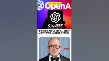 Jony Ive Joins OpenAI in $6.5B Deal to Revolutionize AI Hardware | iPhone Designer’s Next Big Move