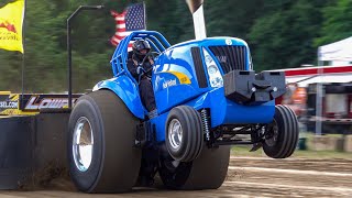 Tractor Pulling 2023: Light Pro Stock/Limited Pro Stock Tractors. Wabash County Fair. Ipl.