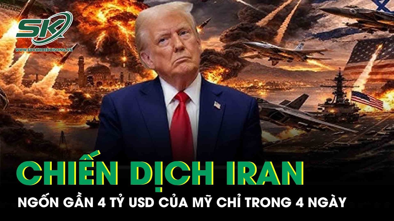 Chiến dịch Iran ngốn gần 4 tỷ USD của Mỹ chỉ trong 4 ngày