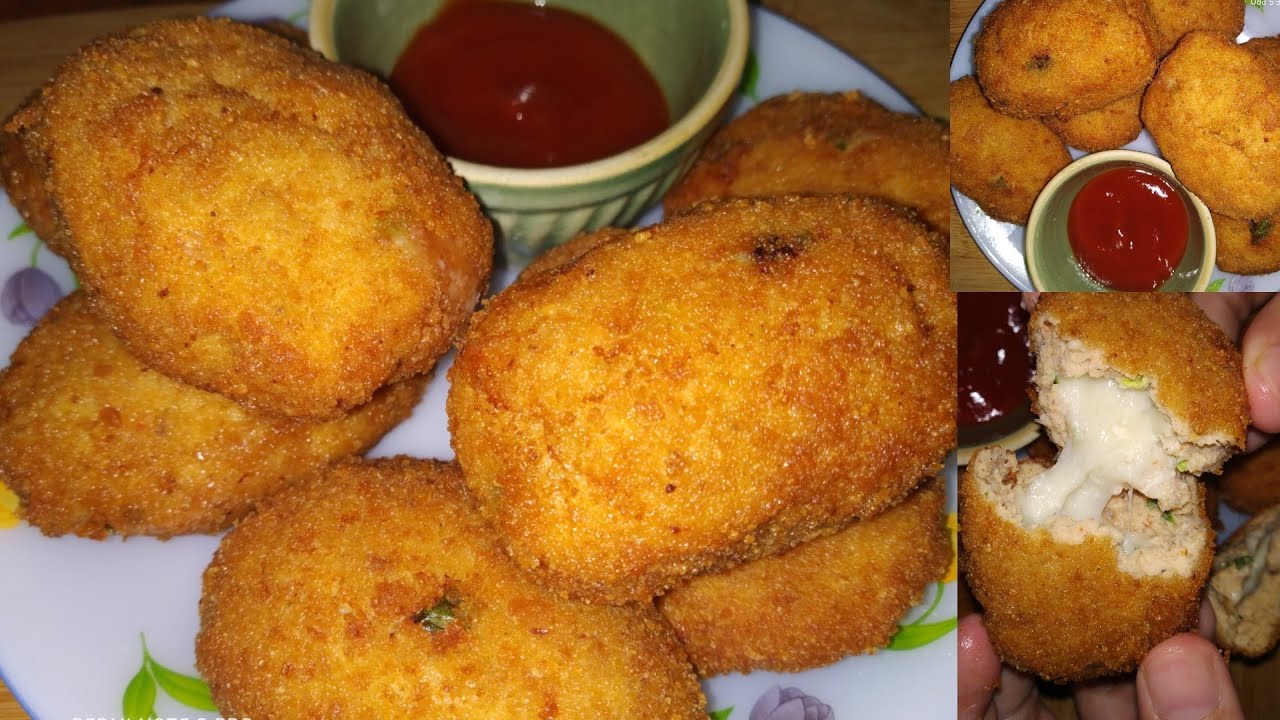 Chicken cheese cutlet recipe in Hindi and Urdu/ cheese cutlet bnane ka