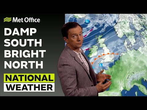 02/10/23 – a north south split through monday - afternoon weather forecast uk – met office weather