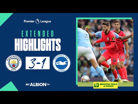 Extended PL Highlights: Man City 3 Albion 1