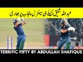 Terrific Fifty By Abdullah Shafique | Balochistan vs Central Punjab | Match 28 | National T20 | MH1T