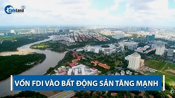 Thị trường bất động sản thu hút vốn FDI tăng mạnh | CAFELAND