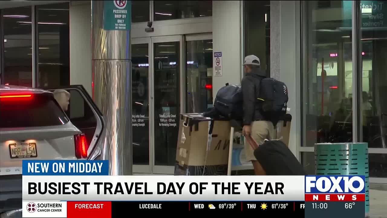 Roadways and airports are bustling on busiest travel day of the year ...