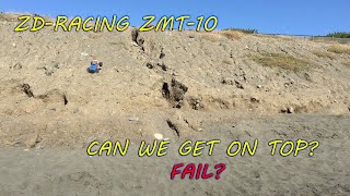 Zd-Racing Thunder Zmt-10 10427 - S 9106 On 3S Lipo Beach Bashing And Hill Climb