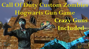 Call of Duty Custom Zombies: Hogwarts Gun Game Part 1 - Your A Wizard Ben