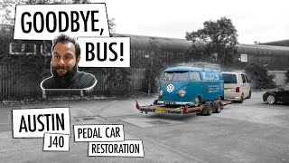 Goodbye, Bus! | Austin J40 Pedal Car Restoration | Ep.4