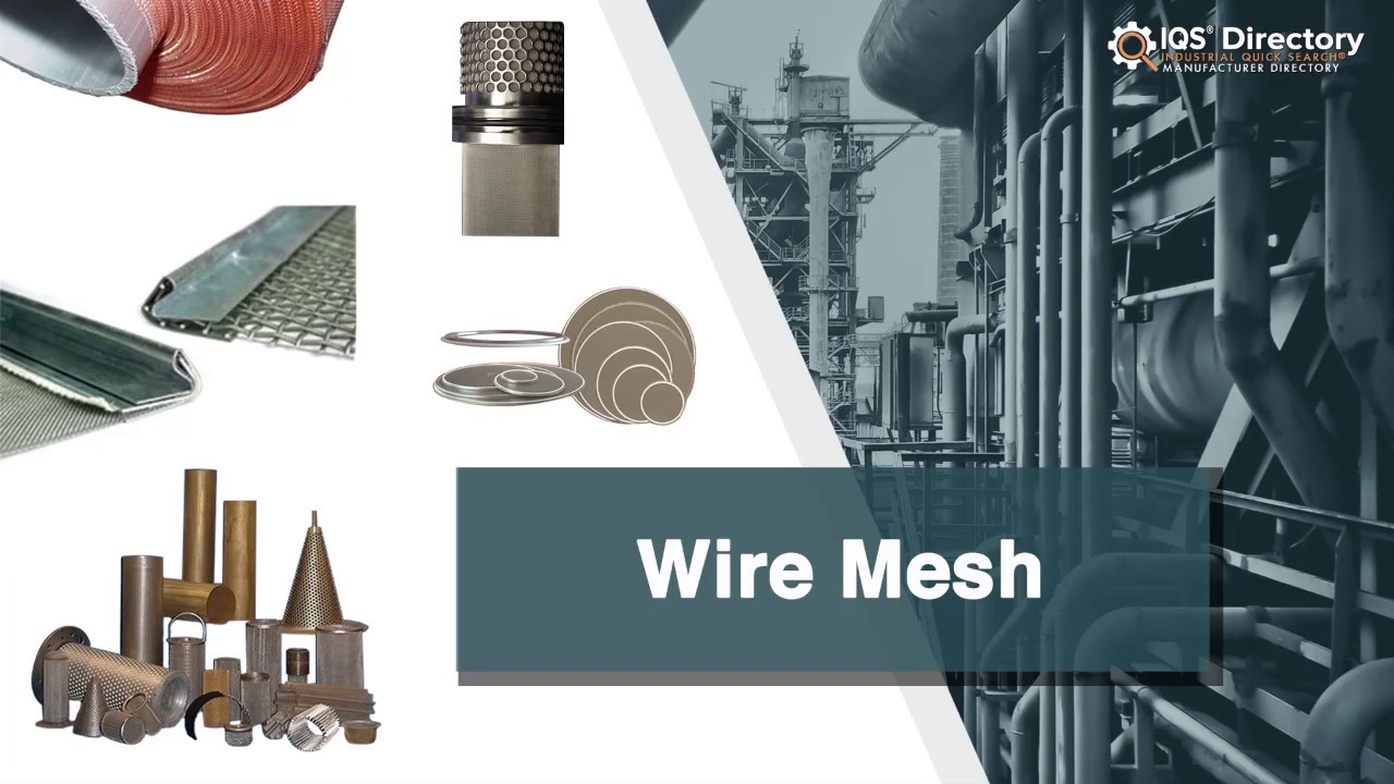 Wire Mesh Manufacturers, Suppliers, and Industry Information YouTube