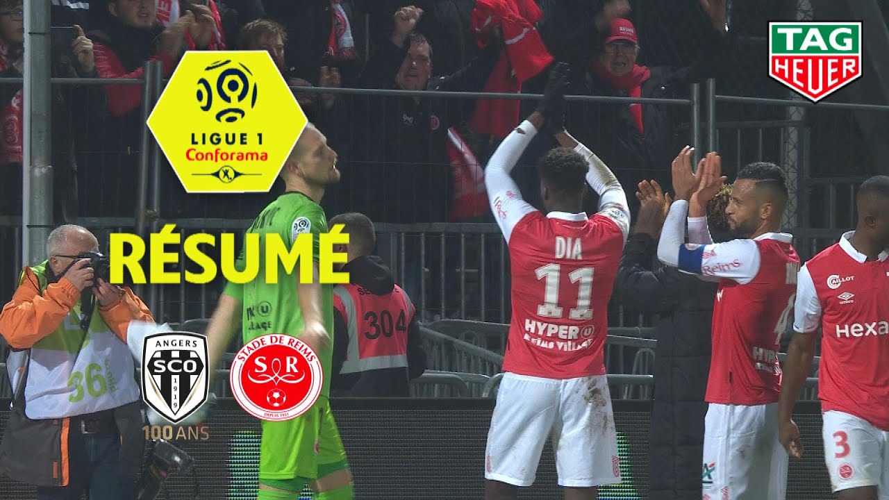 Angers SCO - Stade de Reims ( 1-4 ) - Résumé - (SCO - REIMS) / 2019-20