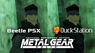 Mgs1 - Duckstation Vs. Beetle Psx
